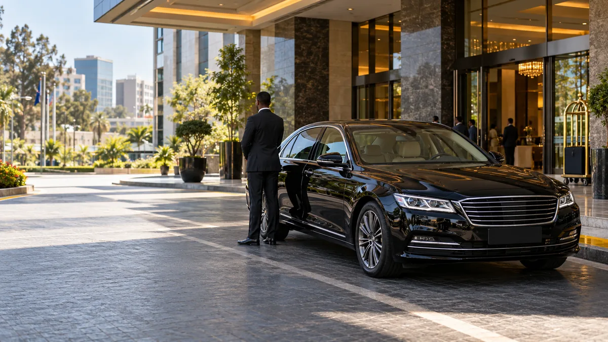 1–4 passengers Executive Car