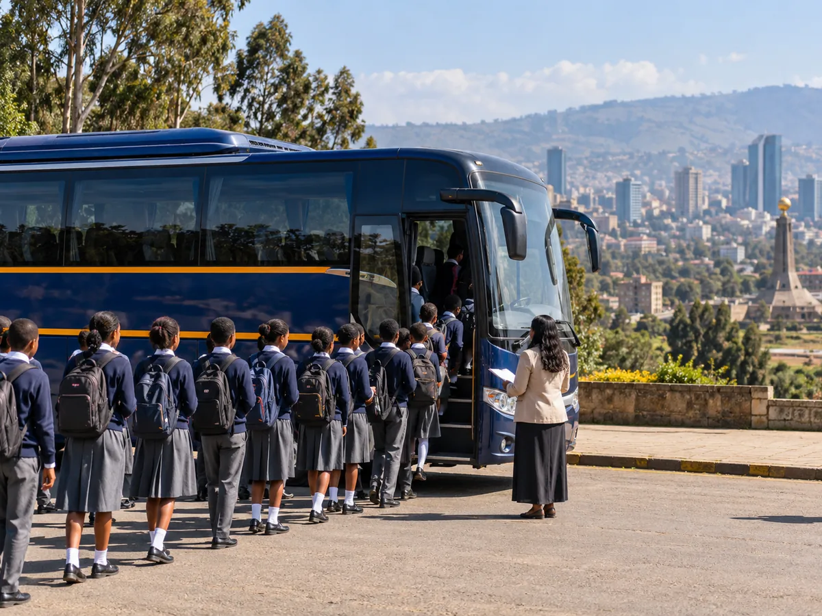 School Trip Transport Addis Ababa