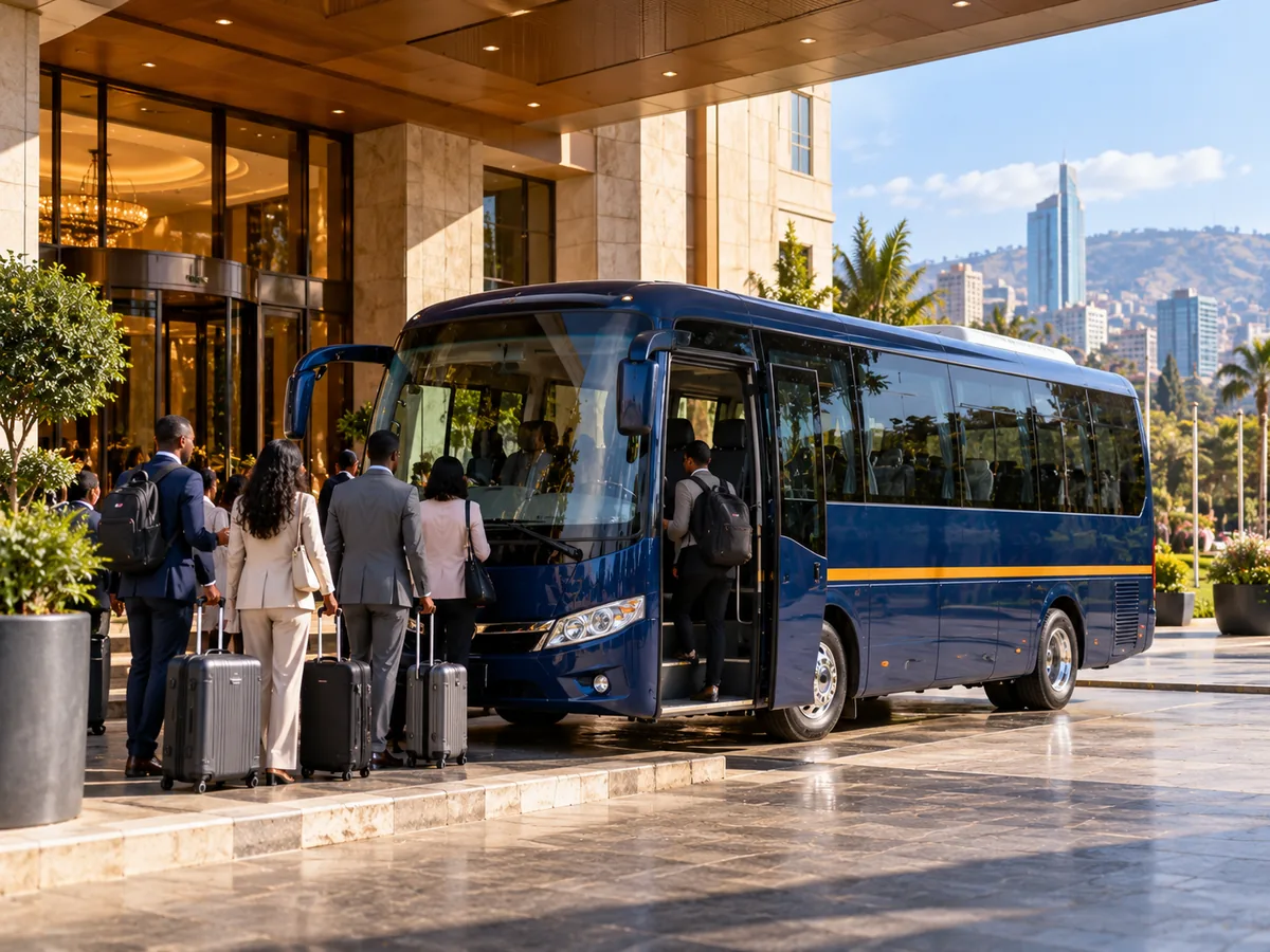 Shuttle Bus Hire Addis Ababa